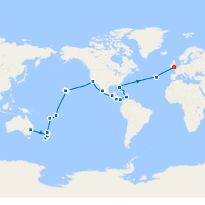 Sydney to Southampton