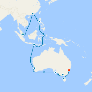 Singapore City Stay, Singapore to Sydney