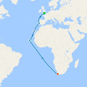 Cape Town Stay, Big 5 Safari, Cape Verde and Med from S'ton