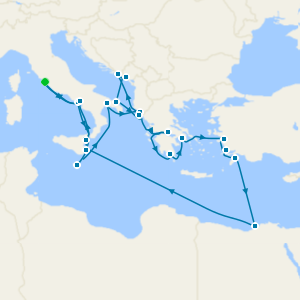 Treasures of Italy, Malta, Egypt & Ephesus - Civitavecchia R/trip