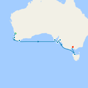 Southwestern Australia with Perth and Melbourne City Stays 
