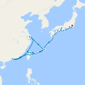 Shanghai Nights, Taiwan Lanterns & Japan's Gems with Hong Kong and Tokyo City Stays 