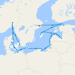 Best of Scandinavia from Copenhagen to Stockholm with a 2 night pre and post-cruise stay