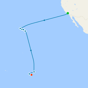 Hawaii & French Polynesia Los Angeles to Papeete