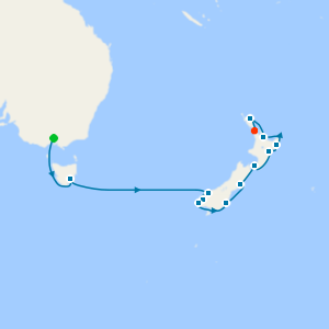 Australia & New Zealand from Melbourne to Auckland