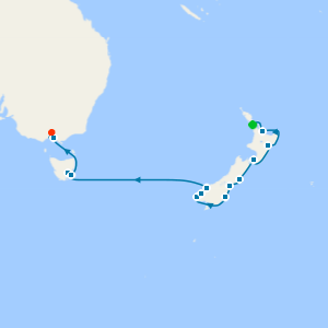 Christmas & New Year's Voyage from Auckland to Melbourne