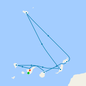 Canary Islands from Tenerife with a 2 night pre-cruise stay