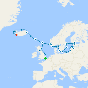 Scotland, Baltic Hidden Gems & Iceland from Dover - Fly Cruise