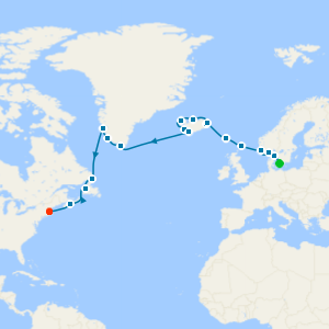 Exploring Northern Europe, Greenland & Canada from Copenhagen to Boston - Fly Cruise