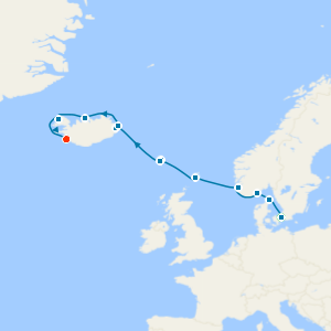 Norway, Shetland Islands, Faroe Islands & Iceland with Copenhagen and Reykjavik City Stays 