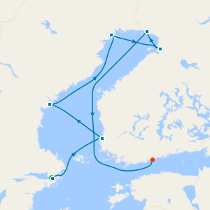 Gulf of Bothnia Discovery to Helsinki with Two Night Stockholm City Stay 