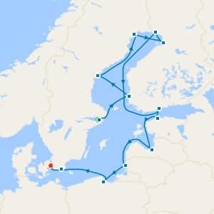 Gulf of Bothnia & Baltic Coasts with Stockholm and Copenhagen City Stays