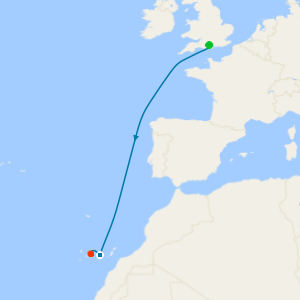 Tenerife from Southampton