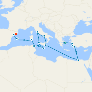 Exploring Egypt, Ephesus & Mediterranean Isles with Three Night Athens Stay and Private Acropolis Tour 