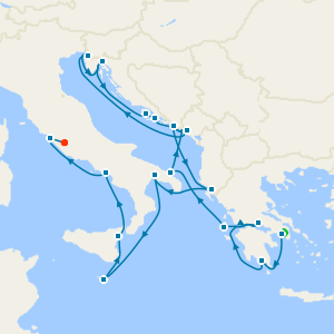 Treasures of the Adriatic, Italy & Croatia with Athens and Rome City Stays 