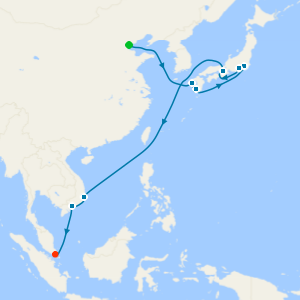 Ultimate Japan, Vietnam & Singapore from Tianjin