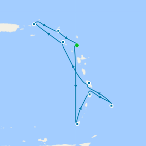 Eastern Caribbean from Antigua