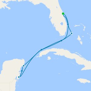 Western Caribbean from Port Canaveral