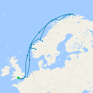 Norwegian Fjords & Arctic Circle from Southampton