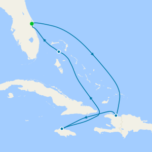 Western Caribbean Holiday from Port Canaveral