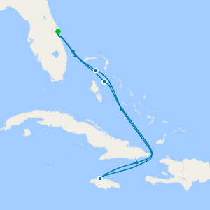 Western Caribbean from Port Canaveral