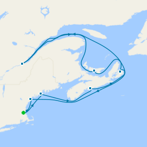 Canada & Maine from Boston