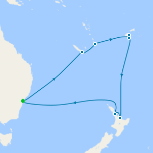 Fiji & New Zealand from Sydney