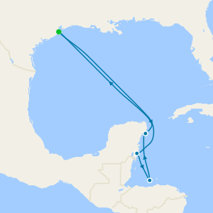 Western Caribbean from Galveston