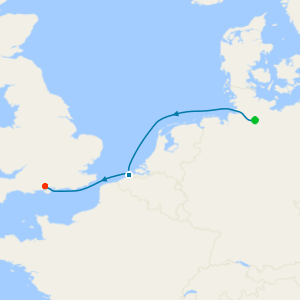 Short Break to Zeebrugge from Hamburg