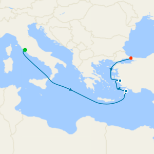 Istanbul & Greek Islands from Civitavecchia