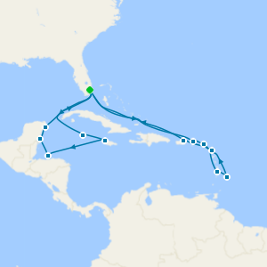 Eastern & Western Caribbean from Miami