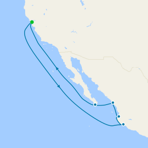Mexican Riviera from San Francisco
