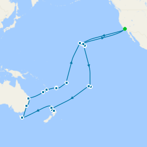 South Pacific, Australia & New Zealand from Los Angeles