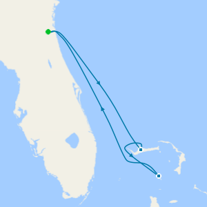 Bahamas with Great Stirrup Cay from Jacksonville