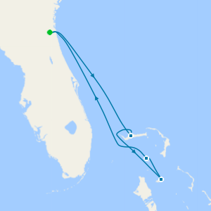 Bahamas with Great Stirrup Cay from Jacksonville