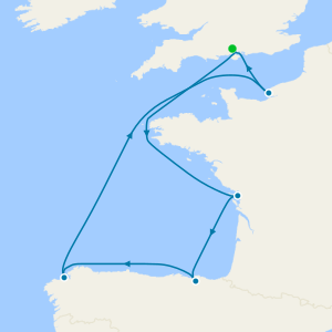 France & Spain from Southampton