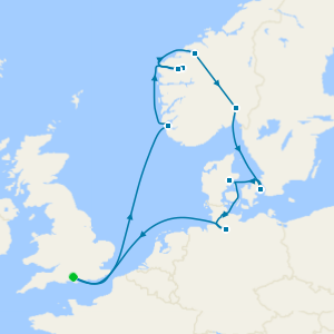 Norwegian Fjords & Denmark from Southampton with P&O Food Hero Marco Pierre White