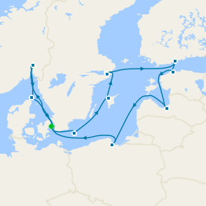 Norway, Denmark & Sweden from Copenhagen