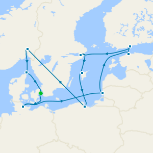 Norway, Denmark & Sweden from Copenhagen
