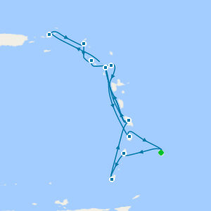 Southern Caribbean from Barbados