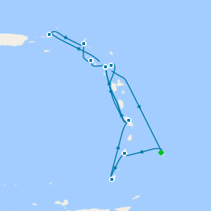 Southern Caribbean from Barbados
