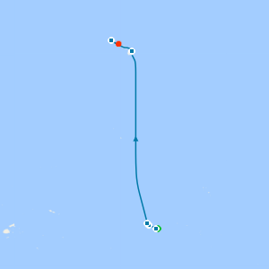 South Pacific from Papeete to Honolulu