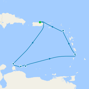 Caribbean Round-Trip from San Juan