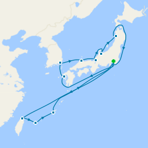 Southern Islands & Circle Japan from Tokyo