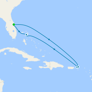 Eastern Caribbean from Port Canaveral