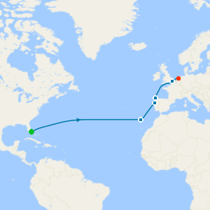 Spain & Portugal Transatlantic from Ft. Lauderdale