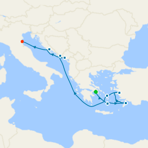 Adriatic & Greek Isles from Athens