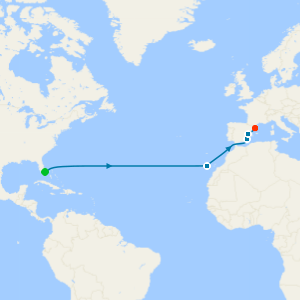 Europe Transatlantic from Ft. Lauderdale