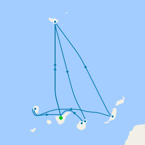 Spain, Portugal & Canary Islands from Tenerife