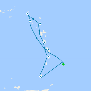 Eastern Caribbean from Barbados